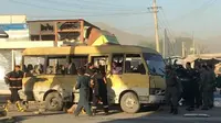 Bomber Taliban Serang Mini Bus, 14 Petugas Keamanan Tewas (Reuters)