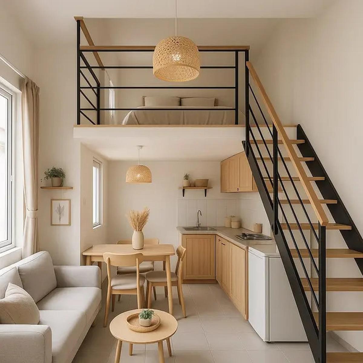 6 Inspirasi Rumah Subsidi dengan Mezzanine, Mewah di Lahan Terbatas