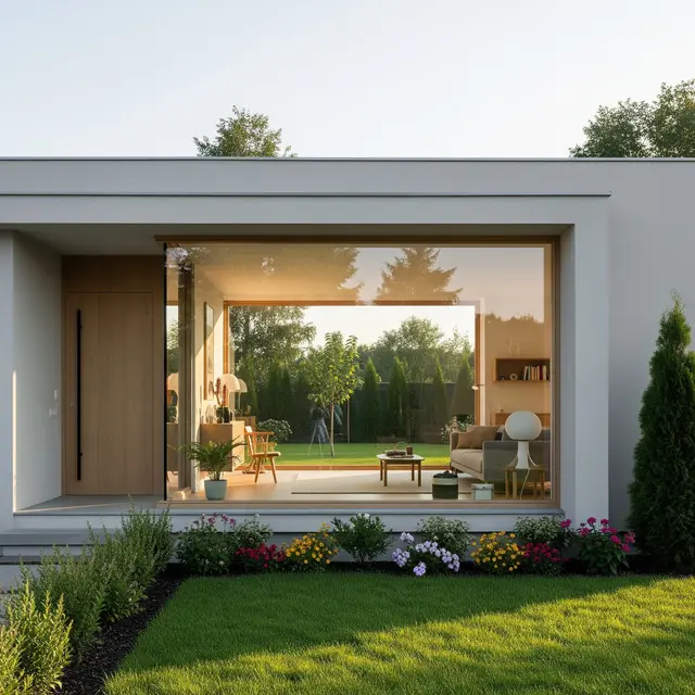 Jendela Rumah Bagian Depan Minimalis Terbaru (Image by Gemini AI)