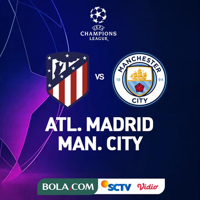 Liga Champions - Atletico Madrid Vs Manchester City