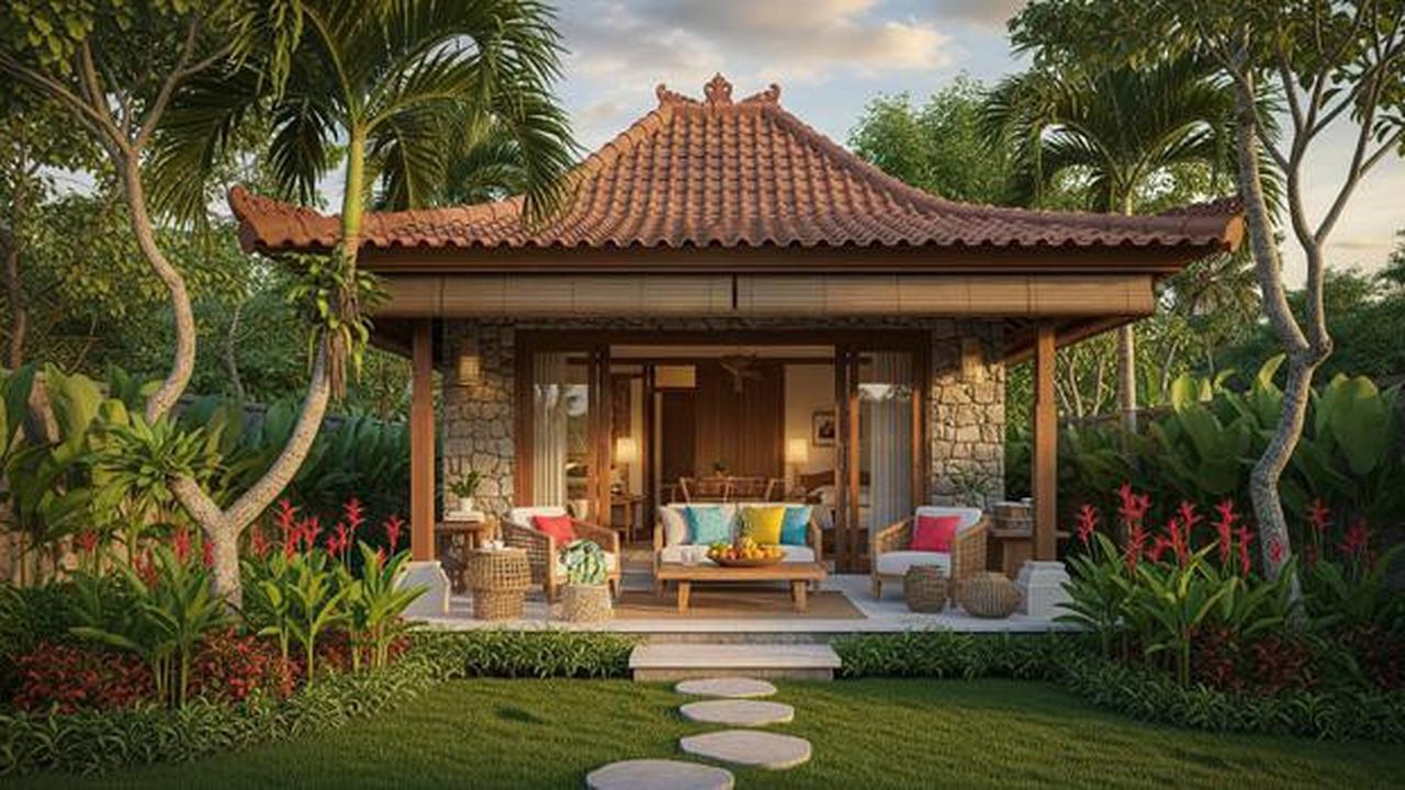 7 Model Rumah Mungil dengan Teras Depan Cantik 2025, Buat Hunian Makin Estetik