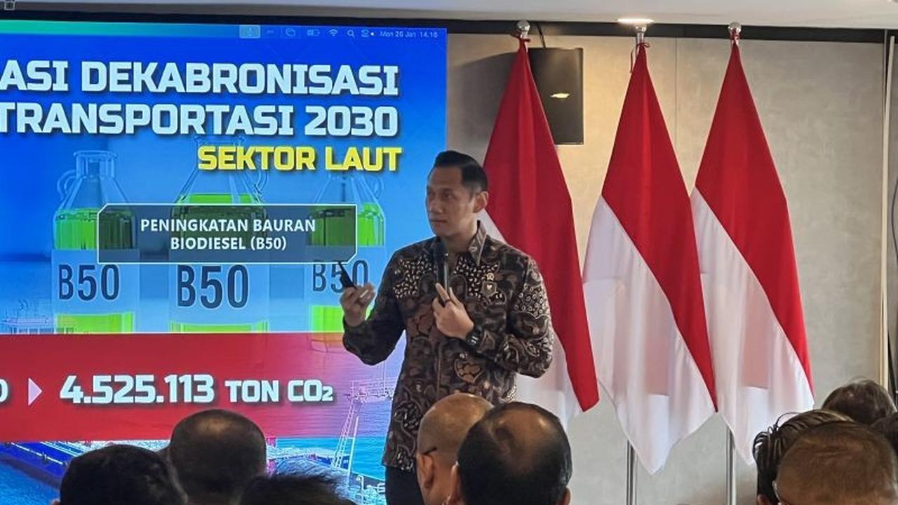 AHY Akan Luncurkan Peta Jalan Dekarbonisasi Transportasi pada Mei 2026