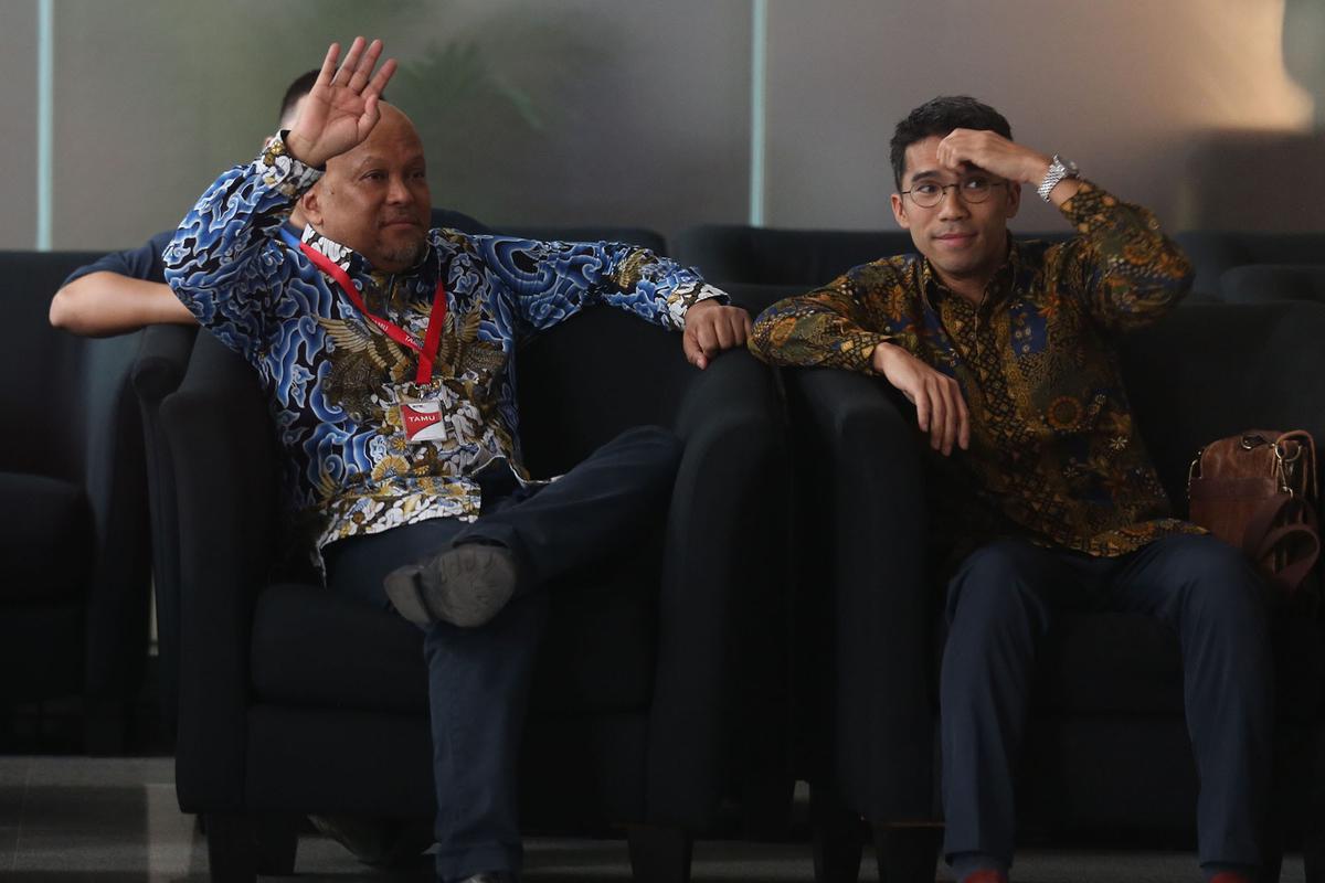 FOTO: Ilham Habibie Penuhi Panggilan KPK Terkait Kasus Dugaan Korupsi BJB