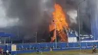 Kebakaran di KEK Sei Mangkei