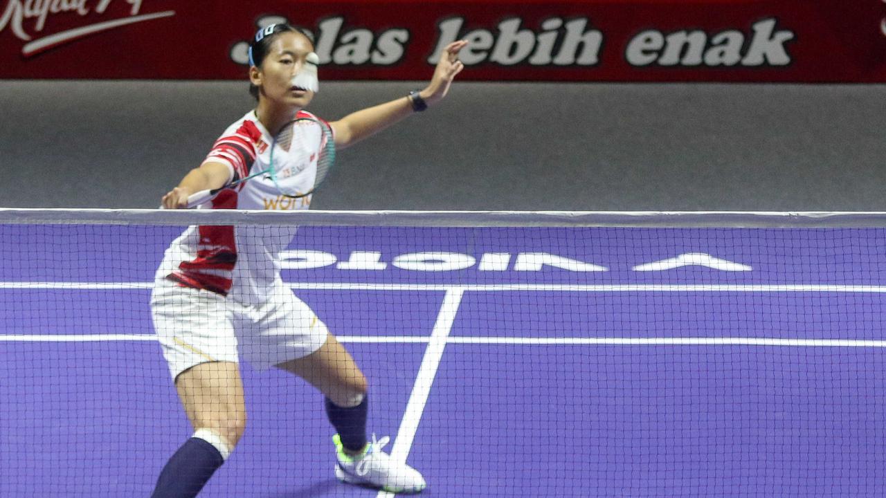 FOTO: Lawan Cedera, Putri KW Amankan Tiket 16 Besar Indonesia Open 2025