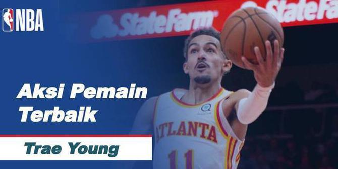 VIDEO: Aksi-Aksi Fantastis Bintang Atlanta Hawks, Trae Young Saat Tundukkan Milwaukee Bucks di NBA Hari Ini