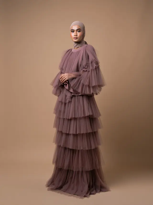 Model Baju Gamis Duyung Pesta