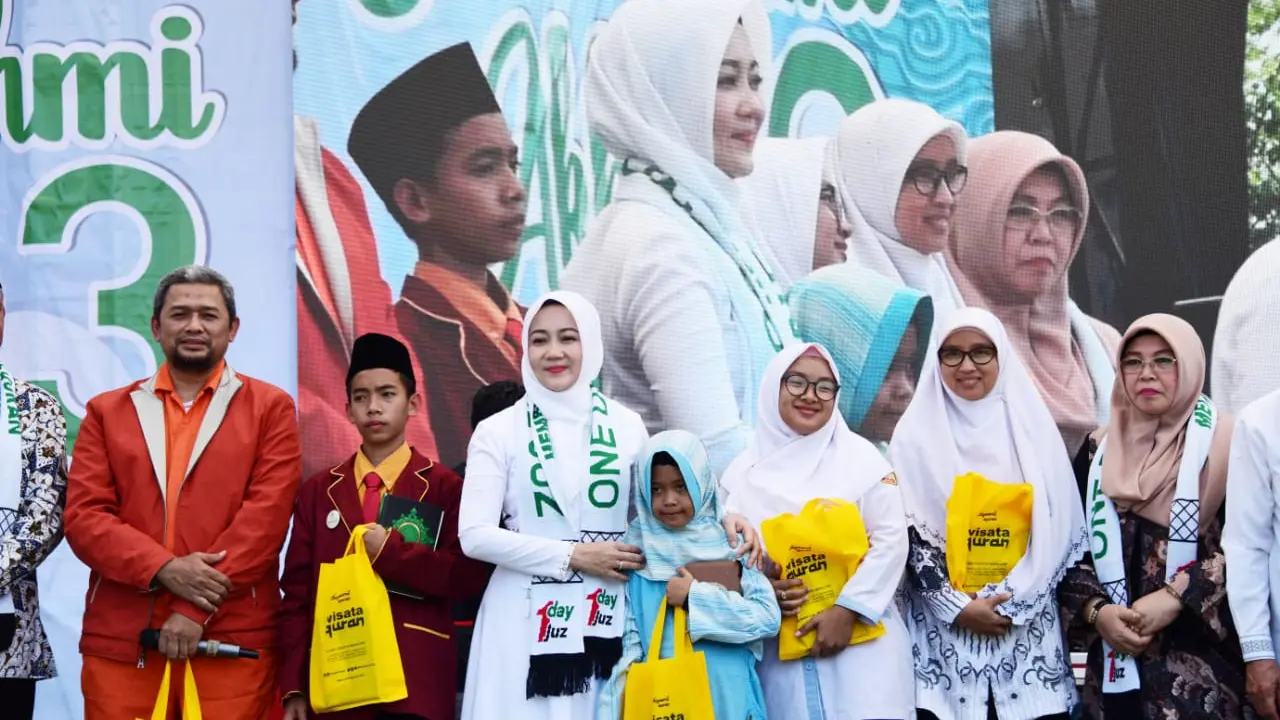 Atalia Ridwan Kamil Ikuti Tilawah Akbar Bersama Puluhan Pekerja Profesional