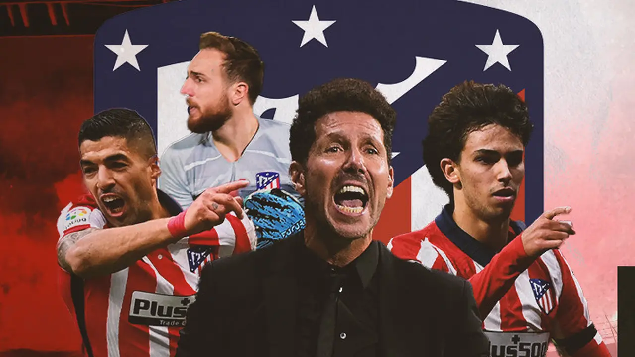Pelatih dan Pemain Atletico Madrid
