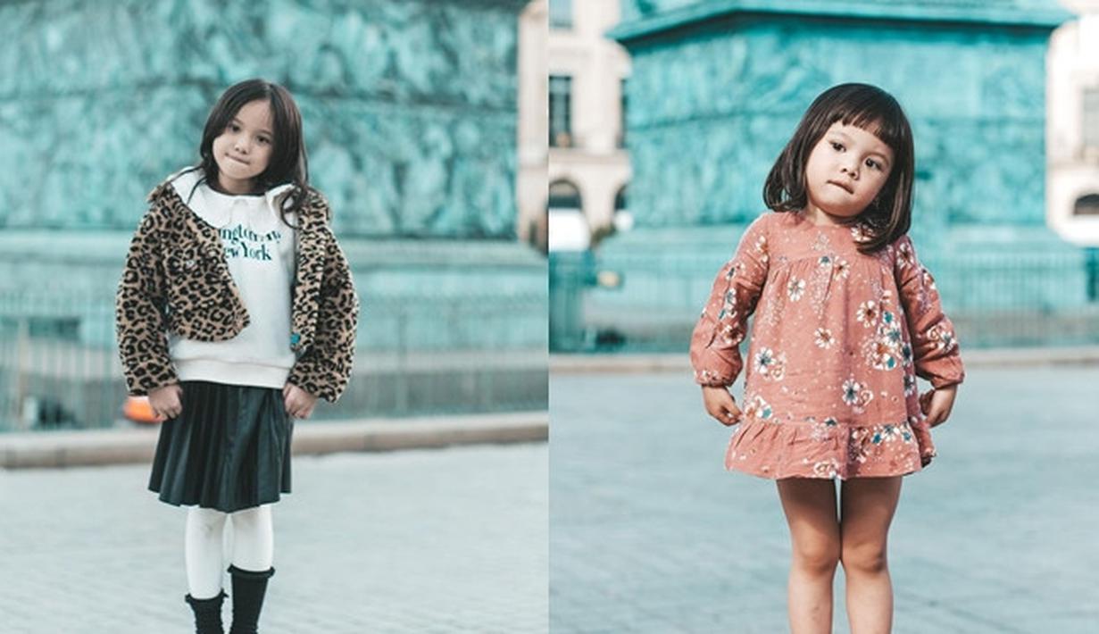 Remake foto 7 tahun lalu di tempat yang sama dan dengan ekspresi juga pose yang sama, Gempita Nora Marten sukses bikin gemas. Setelah dari Inggris, ini adalah potret liburan Gempi saat di Paris, Prancis. Banyak warganet yang tak menyangka jika Gempi kecil yang punya pipi chubby kini sudah berusia 7 tahun dan makin cantik dengan rambut panjanganya yang digerai. (Liputan6.com/IG/@gadiiing)