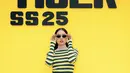 Maudy Ayunda tampil begitu sempurna di Milan Fashion Week. [Foto: Instagram/ Maudy Ayunda]