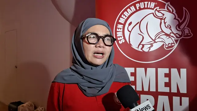 Head of Marketing Semen Merah Putih, Nyiayu Chairunnikma. (Liputan6.com/Arief)