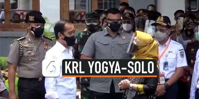 VIDEO: Jokowi Tiba di Klaten Usai Jajal KRL Yogyakarta-Solo