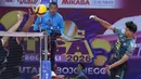 Dengan jumlah kemenangan itu sudah cukup membawa tim asuhan Rodolfo Luis Sanchez itu ke babak final four. (Dok. PBVSI)