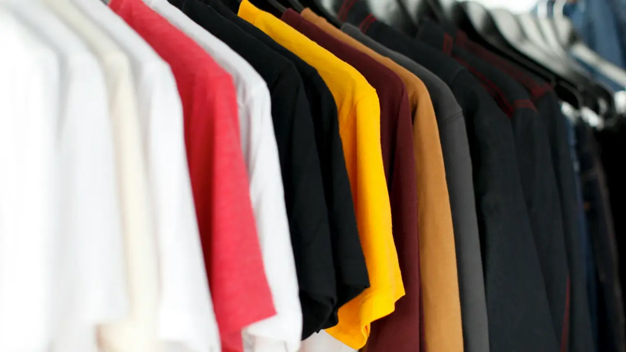 Ilustrasi produk white label, kaus, t-shirt