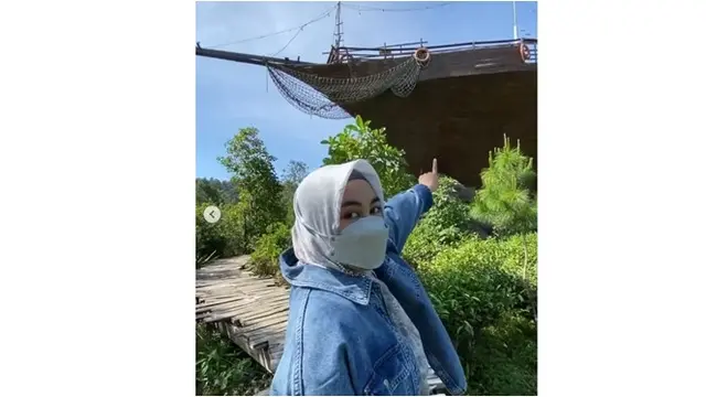 6 Momen Romantis Anisa Rahma Rayakan Ultah ke-31 Bareng Suami di Bandung