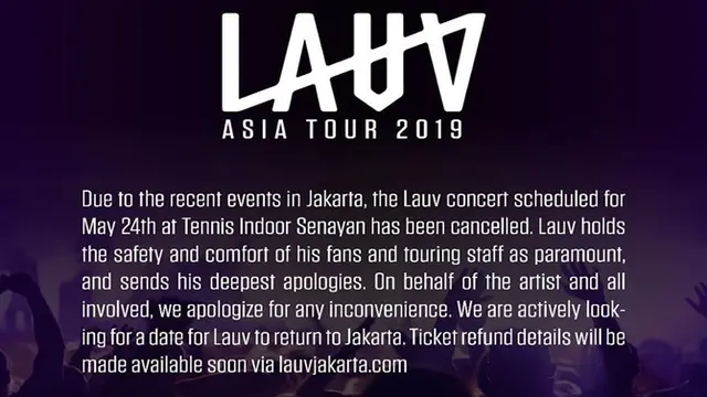 Konser Lauv
