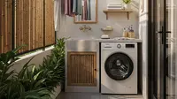 9 Contoh Teras Rumah Kecil yang Dijadikan Area Cuci dan Jemur, Fungsional dan Estetik