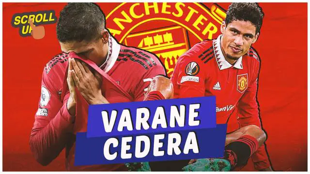 Berita video, scroll up kali ini membahas bek Manchester United, Raphael Varane yang harus absen karena mengalami cedera.