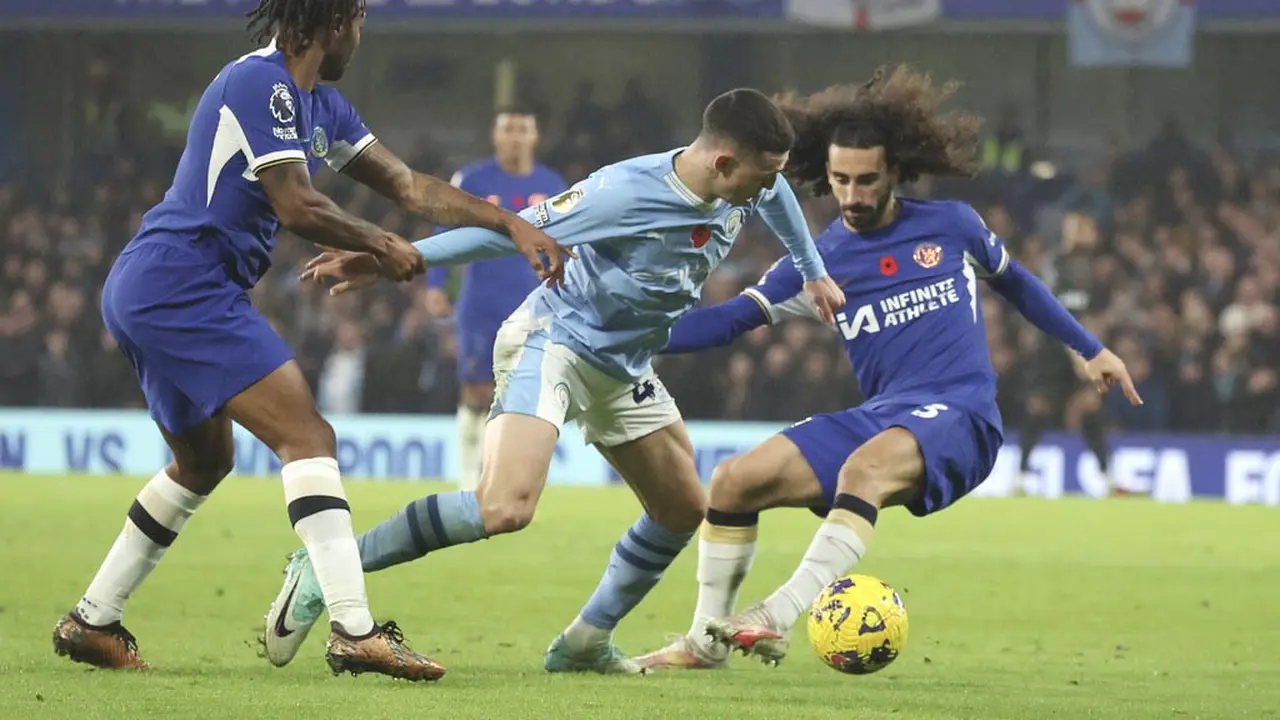 Foto: Melihat Laga Sengit Chelsea vs Manchester City, 8 Gol Tercipta