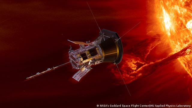 <span>Parker Solar Probe berhasil menyentuh matahari dan menyelam ke dalam koronanya. (NASA)</span>