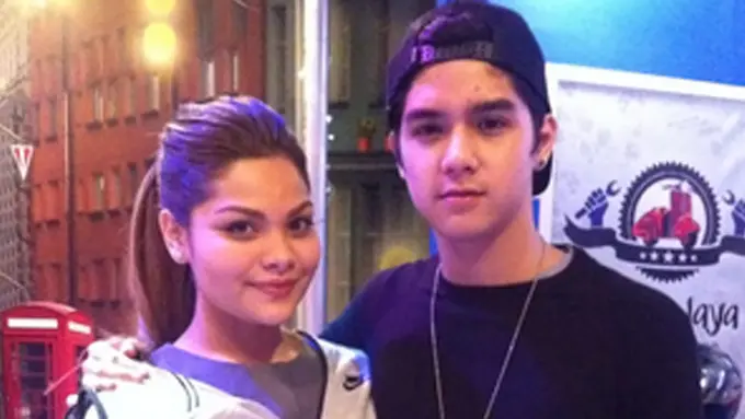 Al Ghazali dan Nadira Adnan (Twitter)