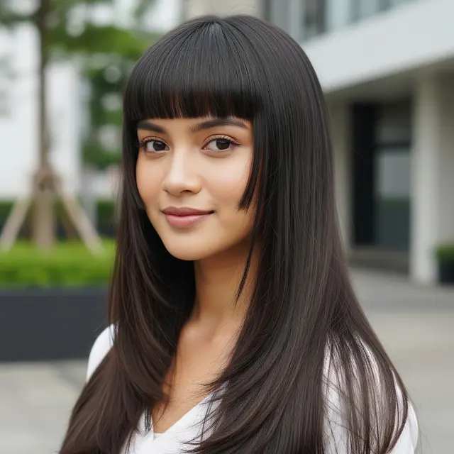 9 Model Rambut Panjang Lurus Anti Lepek, Pilihan Tampil Memukau 2025
