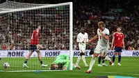 Brace Harry Kane di Wembley, Rekor 125 Caps Inggris Setara Peter Shilton
