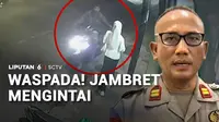 Waspada bermain hape di pinggir jalan, sebab penjambret gentayangan meski di jalan ramai. Seperti penjambretan terhadap seorang wanita muda di Cakung, Jakarta Timur, yang terekam CCTV.
