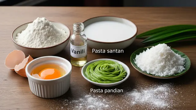 Cara Bikin Putu Ayu Takaran Gelas. [Foto: Gemini]