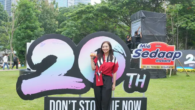 Foto acara 20 tahun Mie Sedaap