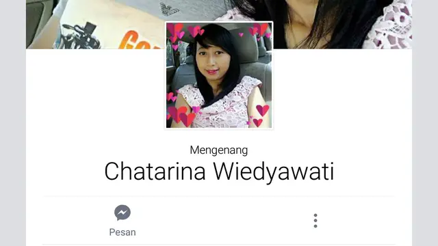 Perubahan status akun facebook korban yang membuat netizen kaget (Liputan6.com / Nefri Inge)