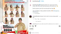 Pose yang dilarang untuk ASN (Foto: instagram @kominfo.jateng)