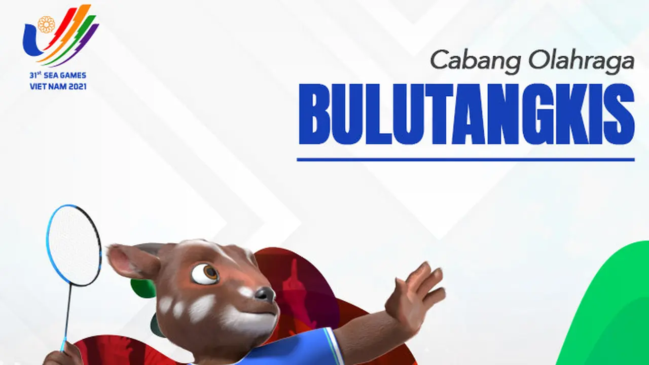SEA Games - Ilustrasi Cabor Bulutangkis - Ver 2