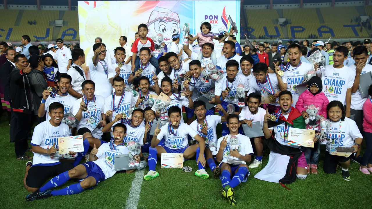 Tim PON Jabar rayakan gelar juara