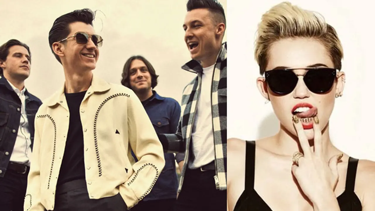 Arctic Monkeys Puji Keberanian Miley Cyrus