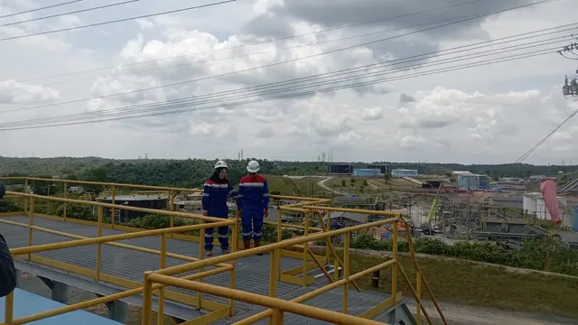 Pertamina berhasil melakukan tajak sumur perdana eksplorasi di Lapangan Duri Blok Rokan menggunakan teknologi Unconventional Drilling. (Dok Pertamina)