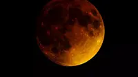 Fenomena blood moon yang diambil NASA. (Dokumentasi NASA)