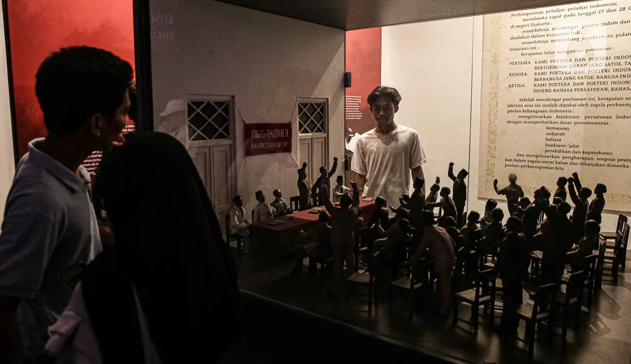 Gedung Kramat Raya 106 dijadikan museum karena memiliki sederet perjalanan sejarah dan menjadi saksi dari proses panjang pembentukan semangat perjuangan bagi kemerdekaan Indonesia. (Liputan6.com/Faizal Fanani)