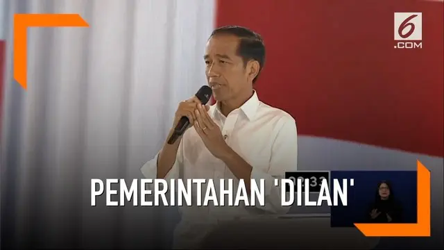 VIDEO: Jokowi Akan Populerkan Pemerintahan 'Dilan'
