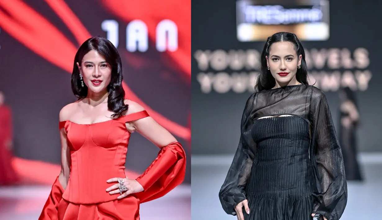 Dian Sastrowardoyo hingga Pevita Pearce tampil dengan makeup bold di runway Jakarta Fashion Week 2026 [JFW 2026]