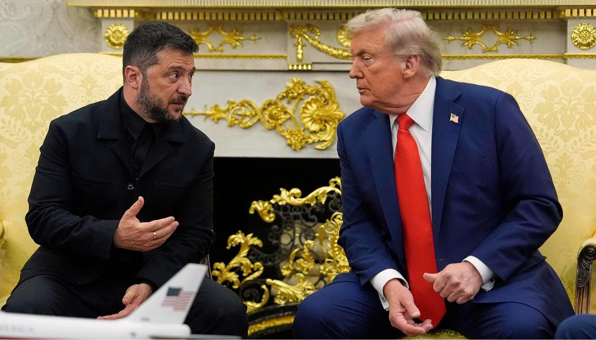FOTO: Zelensky Bertemu Trump di Gedung Putih, Siap Tatap Muka dengan Putin Demi Akhiri Perang