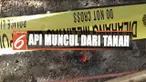 Menurut keterangan warga, di sekitar tempat munculnya api muncul hawa panas dalam beberapa hari terakhir.