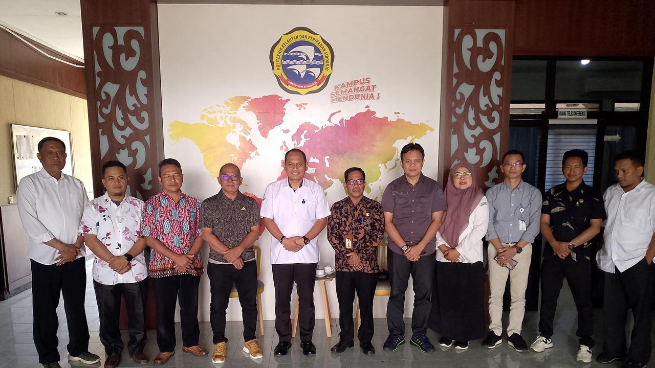 Pemkab Paser Sambangi Poltek Kelautan & Perikanan Sidoarjo