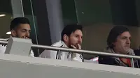 Argentina Dicukur Spanyol, Messi Tinggalkan Tribune Stadion Lebih Cepat