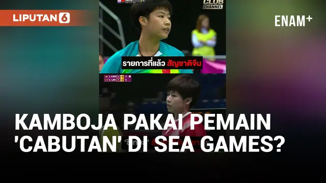 VIDEO: Zhou Meng, Pemain Bulutangkis 'Cabutan' Kamboja dari China?