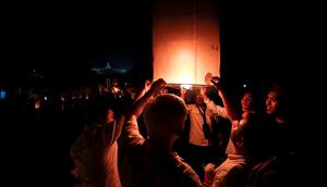 Festival lampion Waisak 2026 di Candi Borobudur. (dok. InJourney Destination Management)