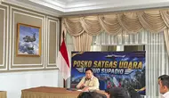 Tiba di Pontianak, Prabowo Pimpin Rapat Penanganan Kebakaran Hutan