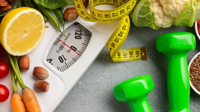 Ilustrasi Makanan Diet
