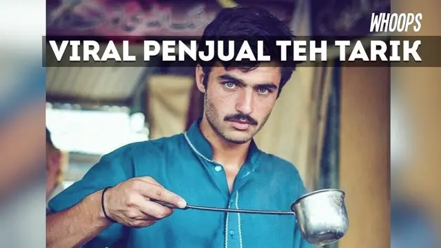 WHOOPS: Penjual Teh Tarik di Pakistan Mendadak Jadi Model